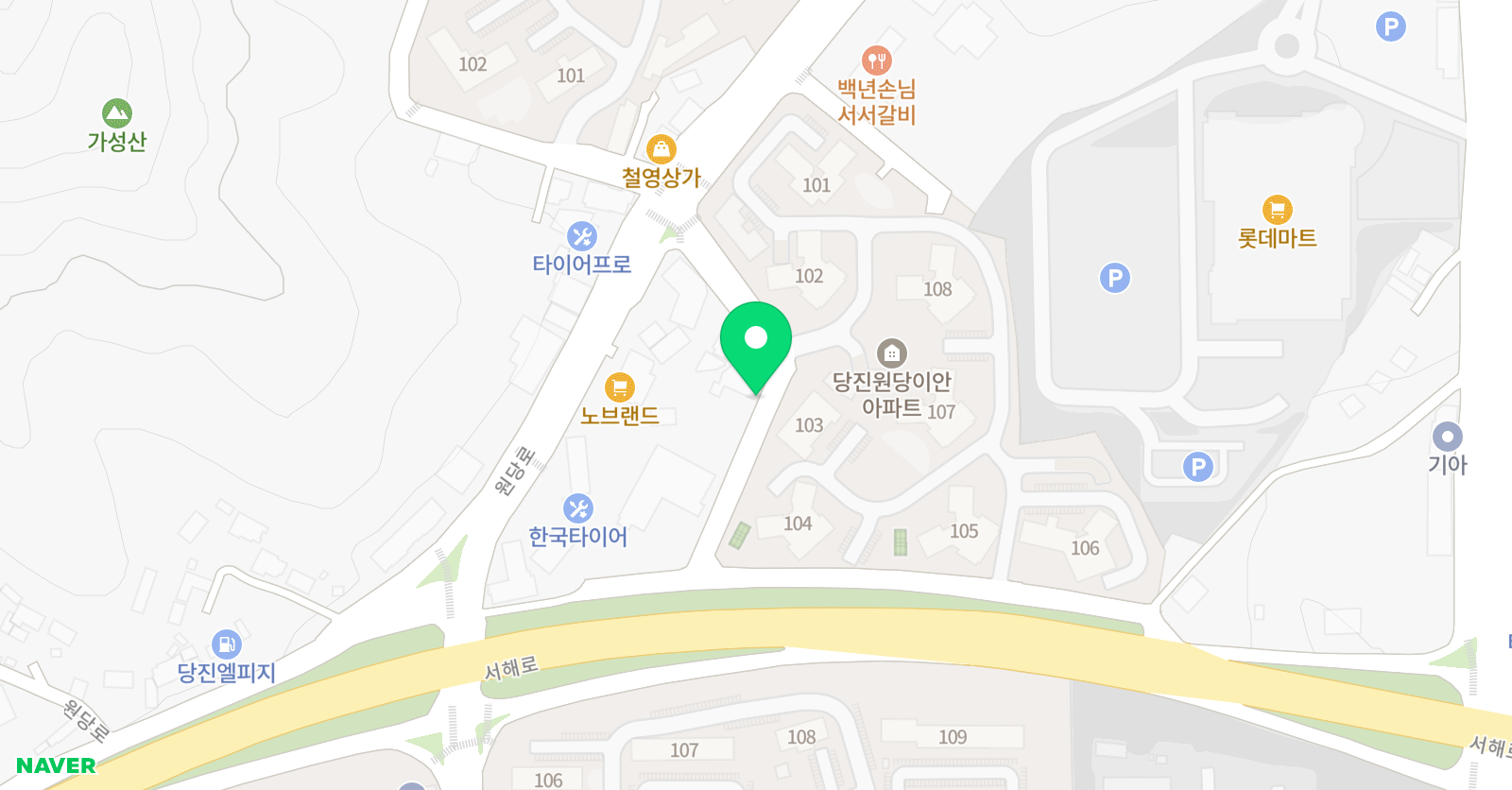 에이원유 소년스포츠클럽 원당점 위치