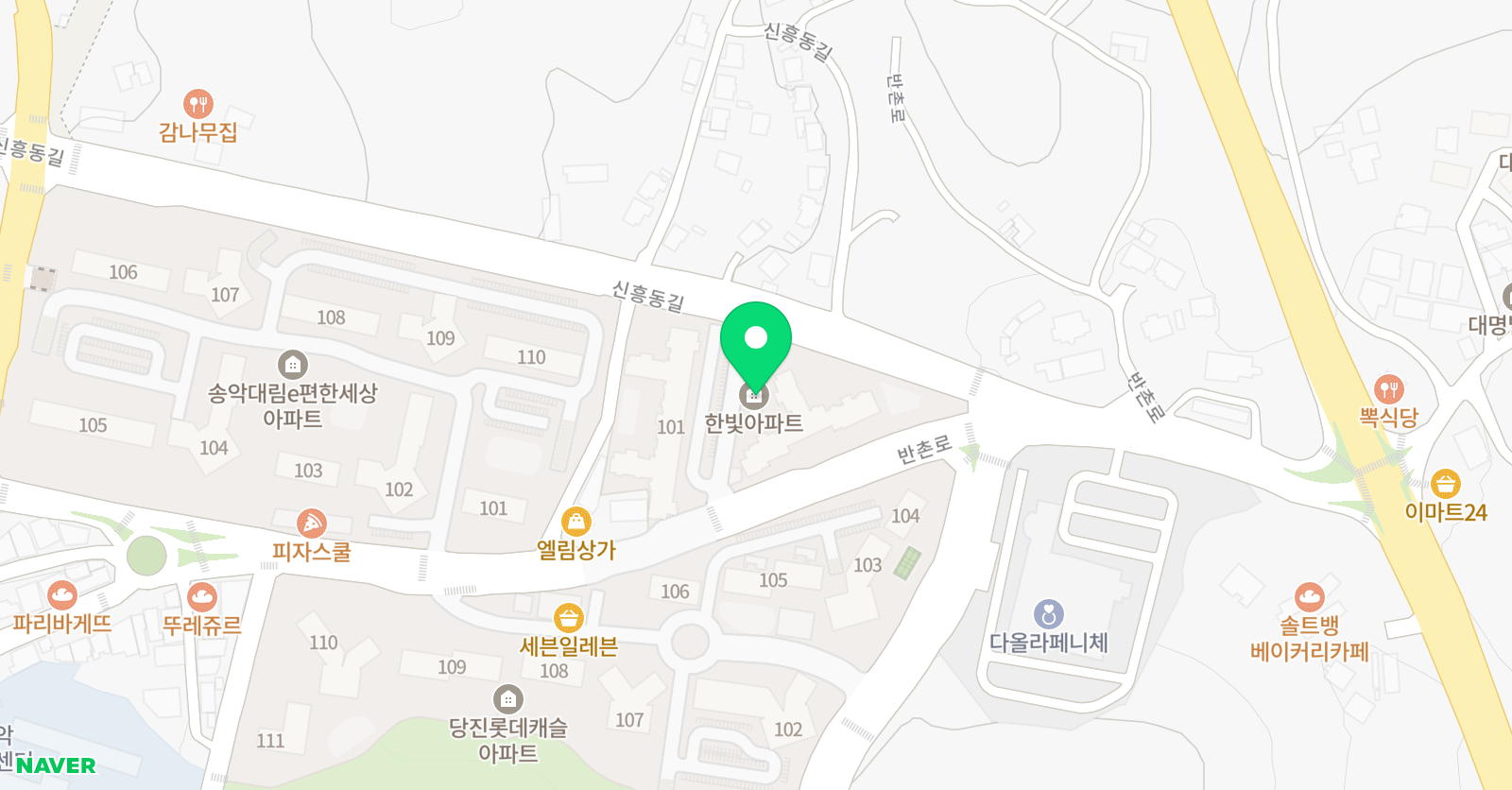 포스 과학수학학원 위치