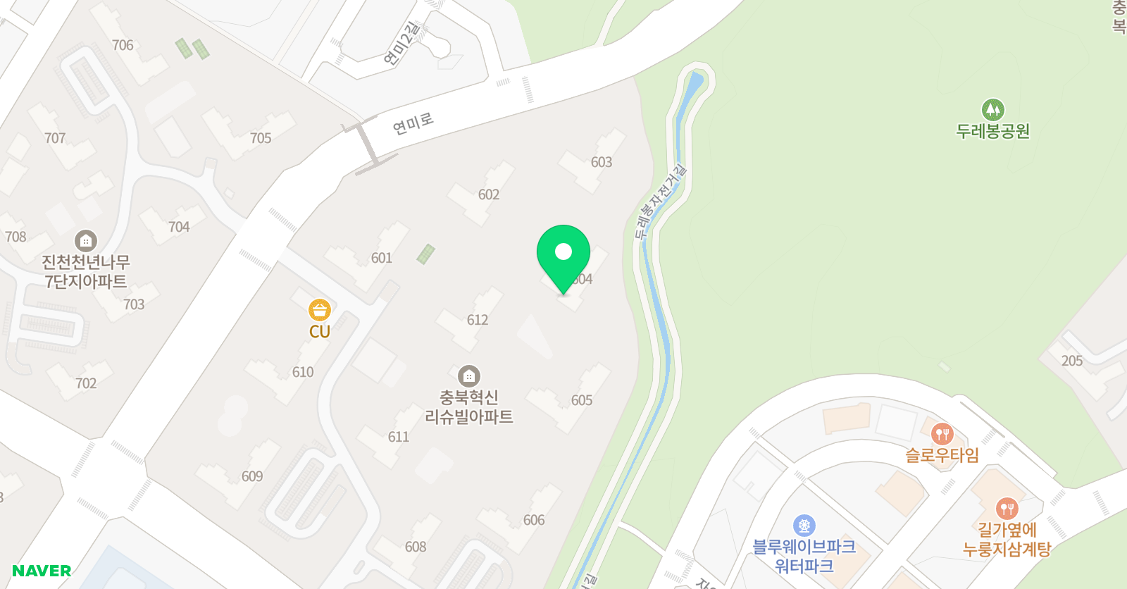 옥동해법 영어 위치