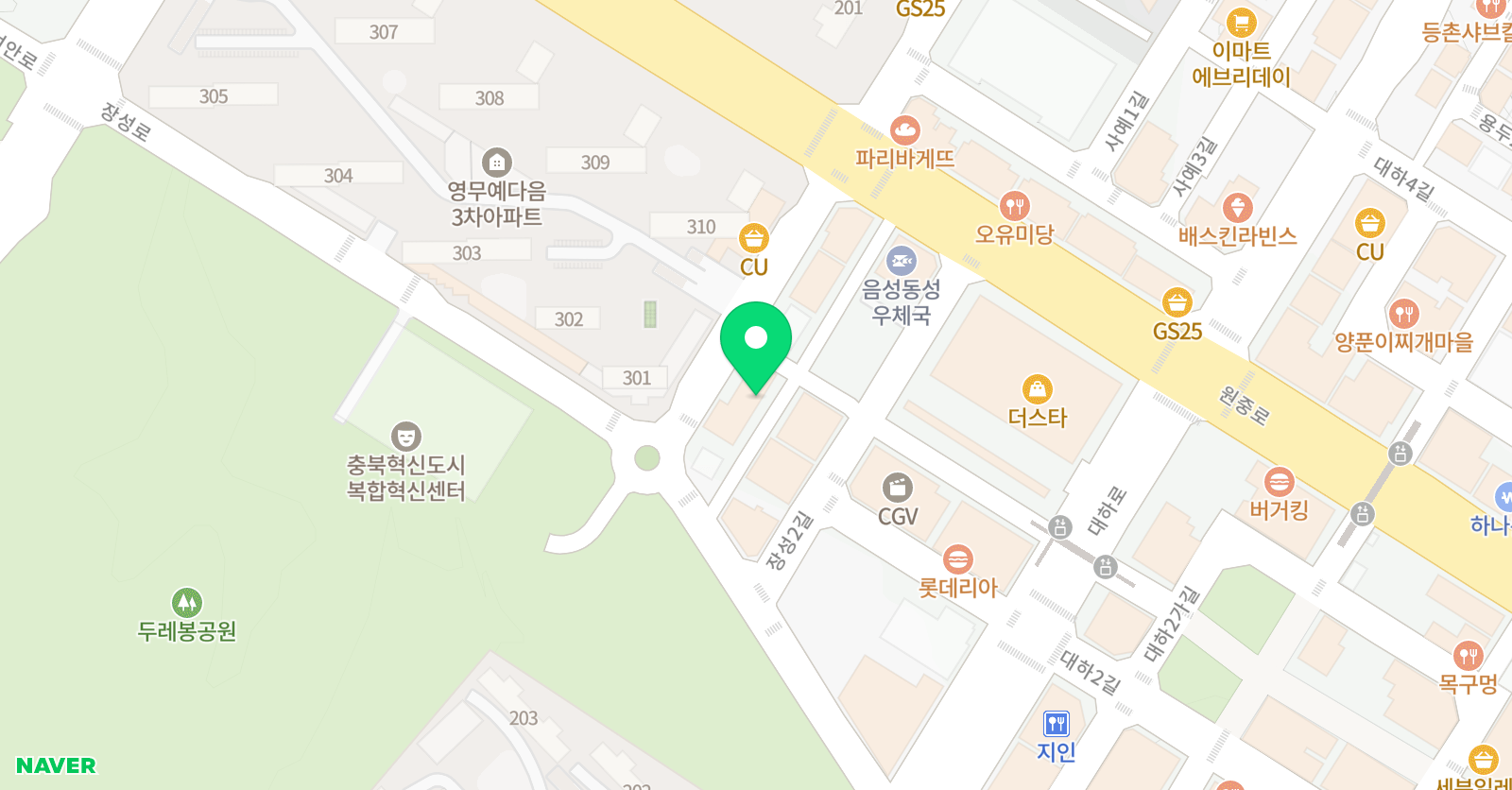칸타타 음악학원 위치