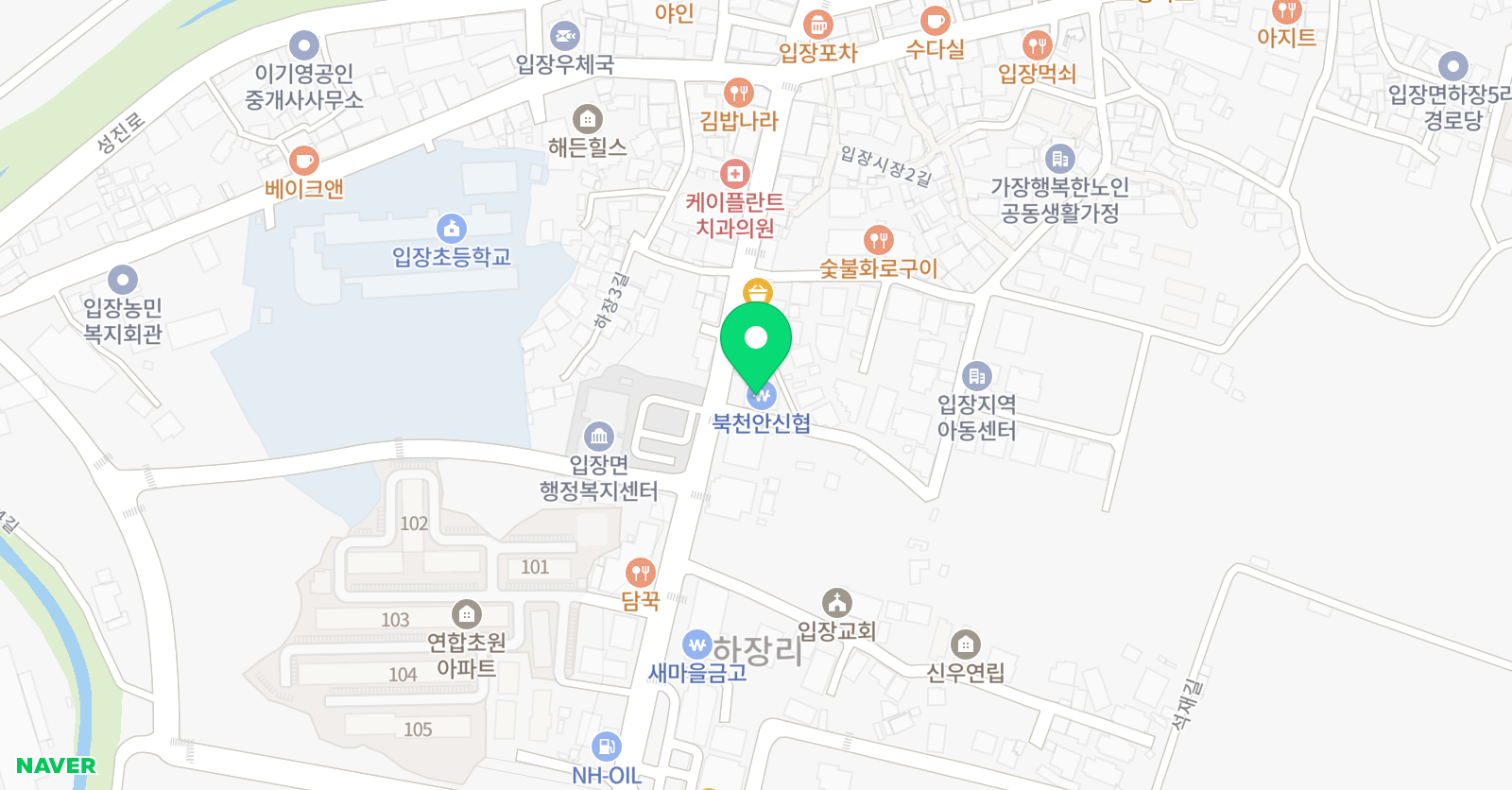 명성 속셈학원 위치