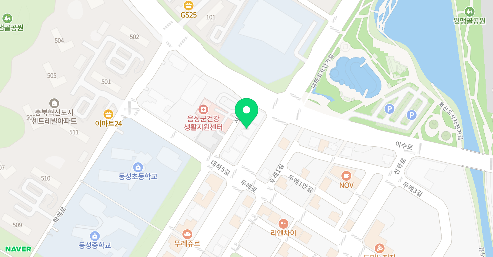삼성영어 혁신동성교실 위치