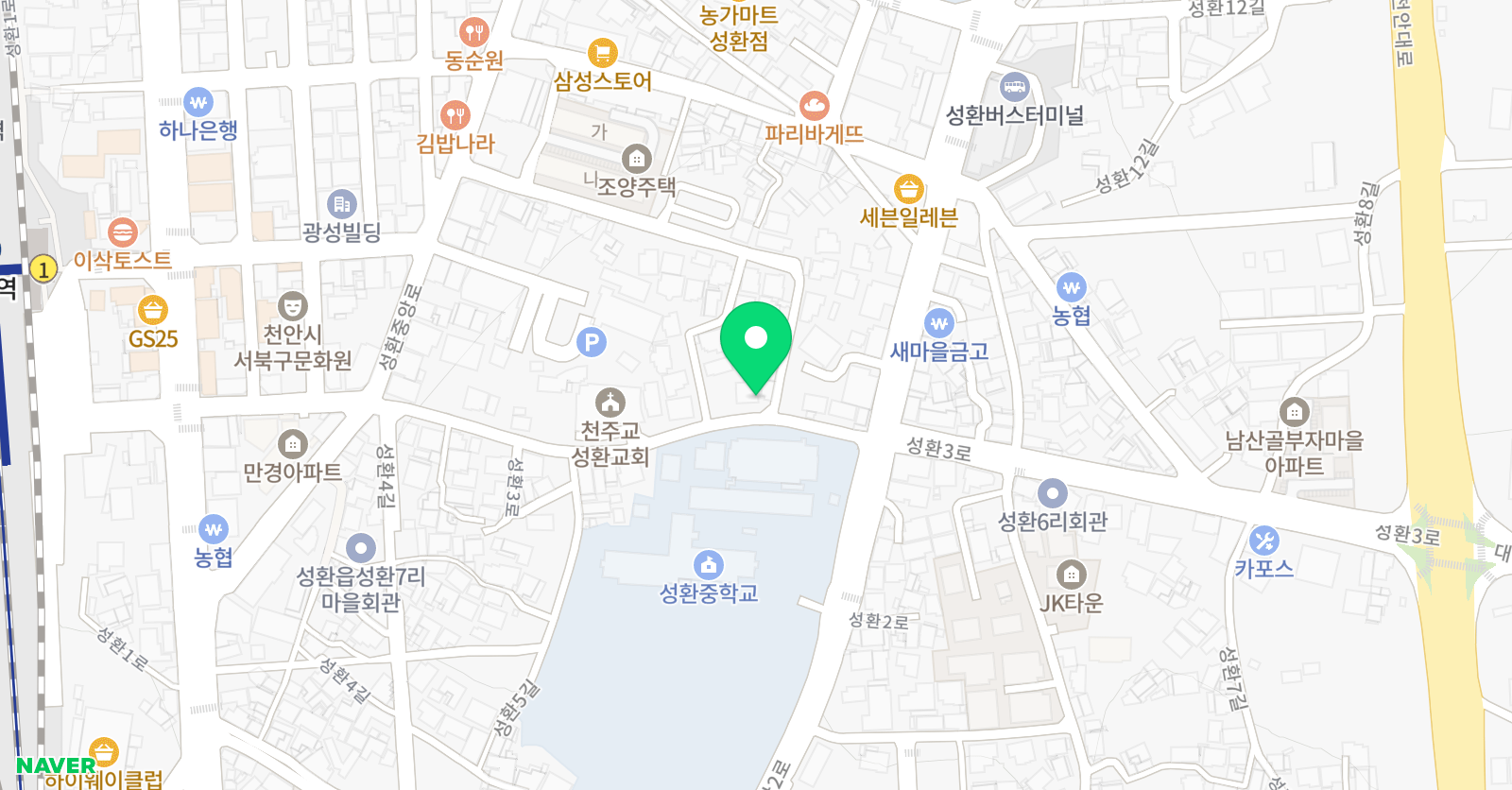 대현 학원 위치