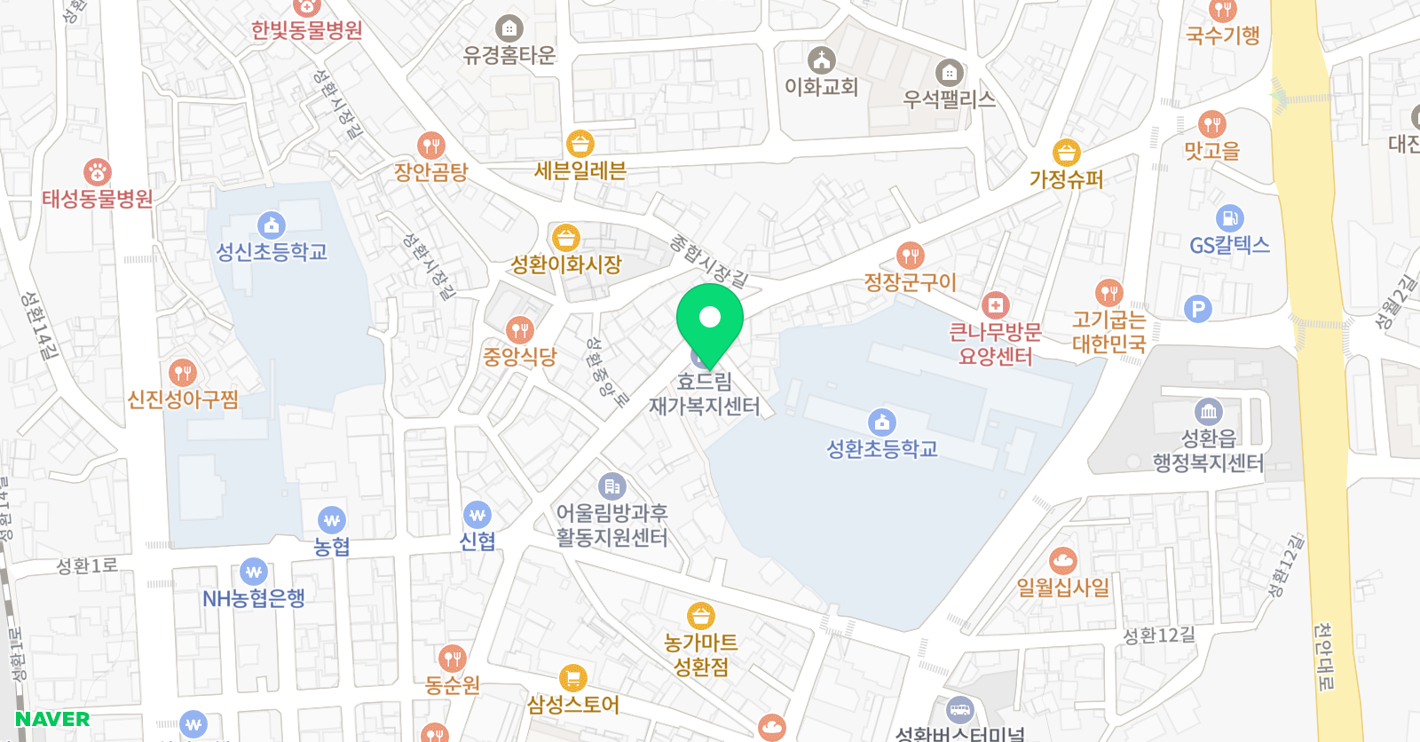 GnB 어학원 성환캠퍼스 위치