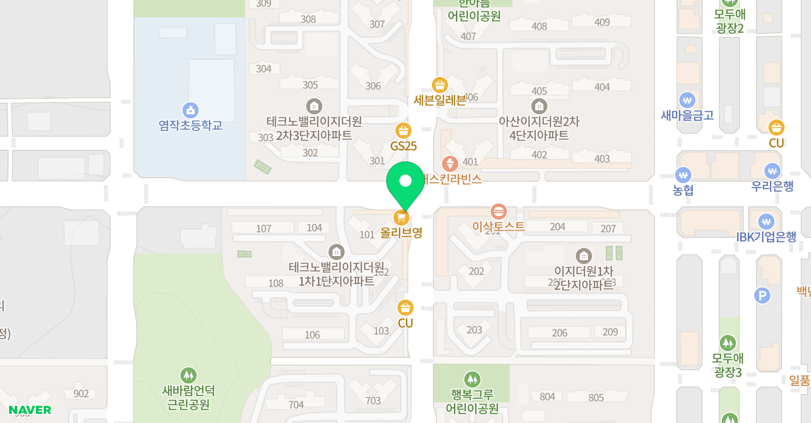 더원 음악학원 위치