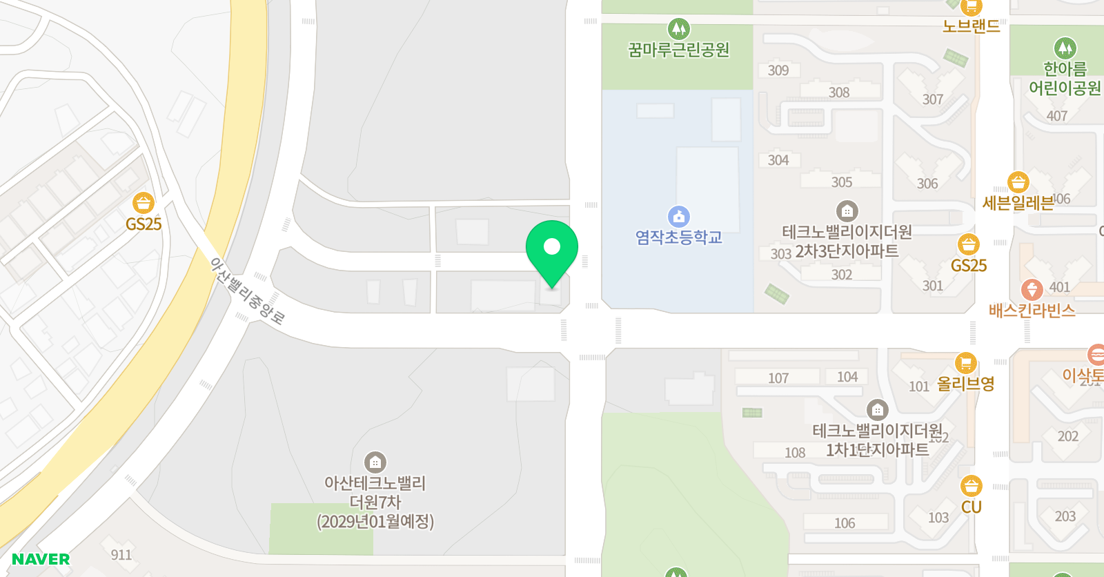 상위권 학원 위치