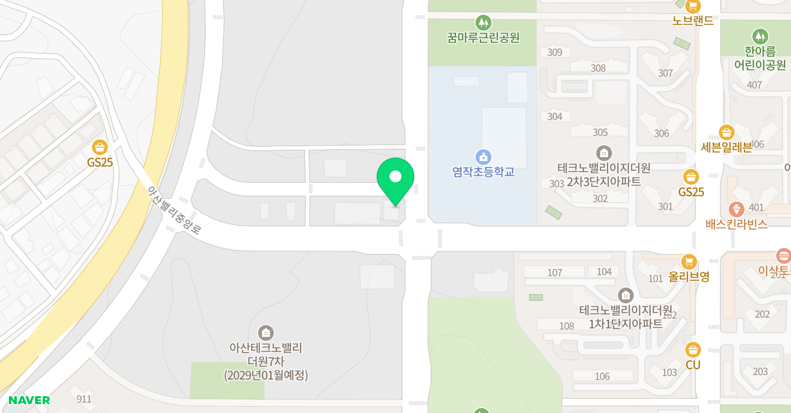 어필 수학전문학원 위치