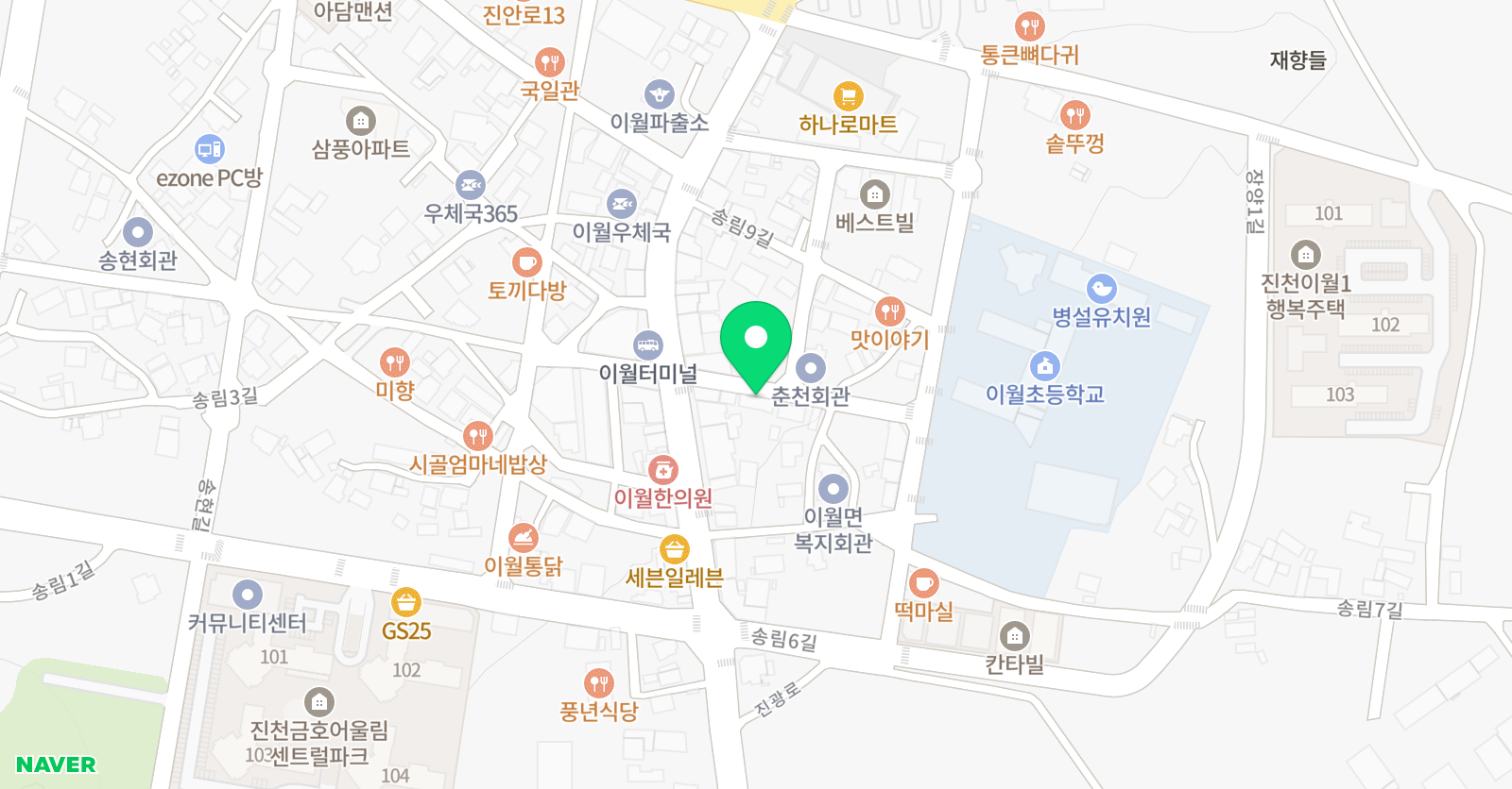 피니와첼리 음악학원 위치