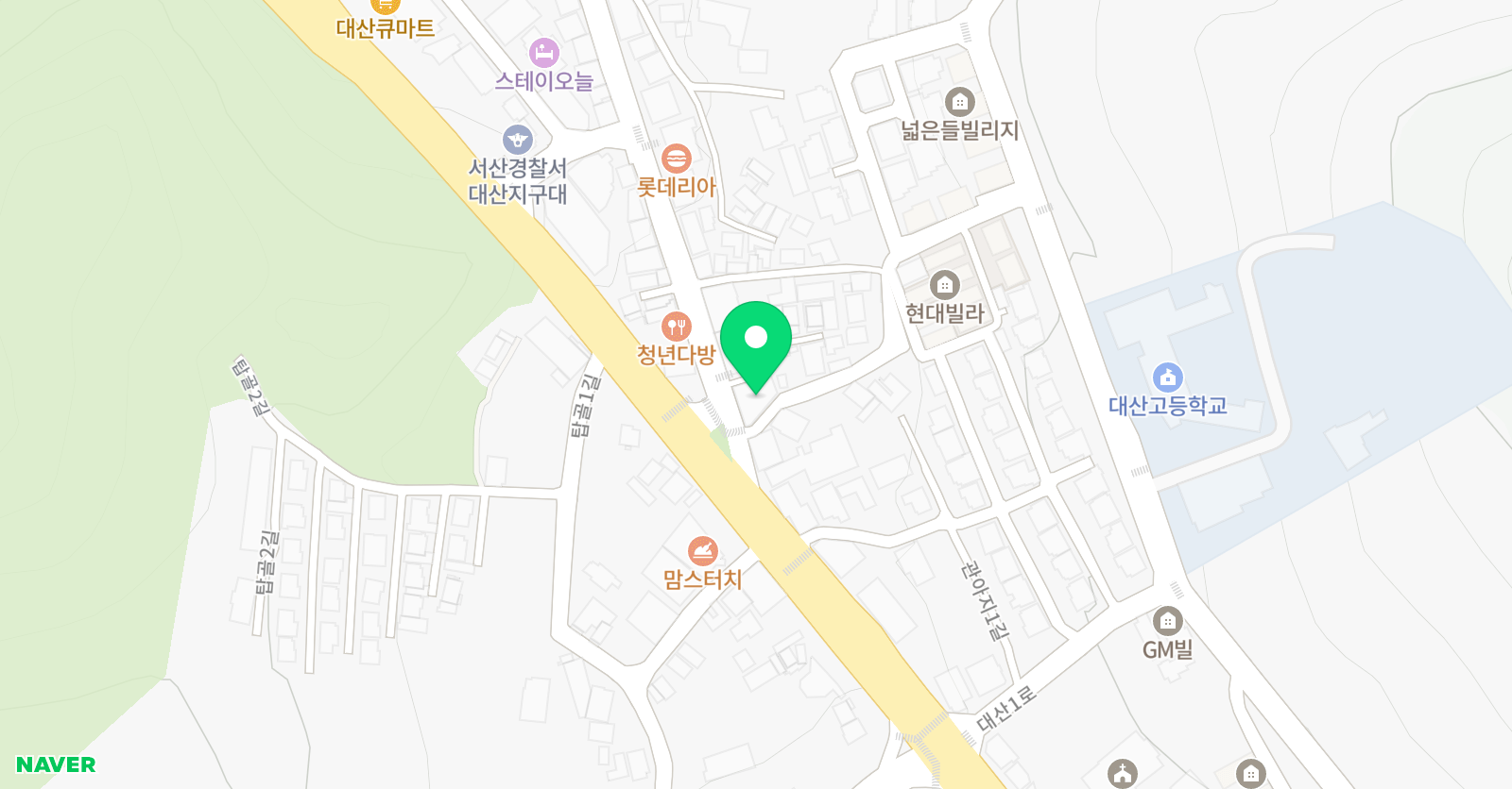 예강 태권도멀티스포츠 위치