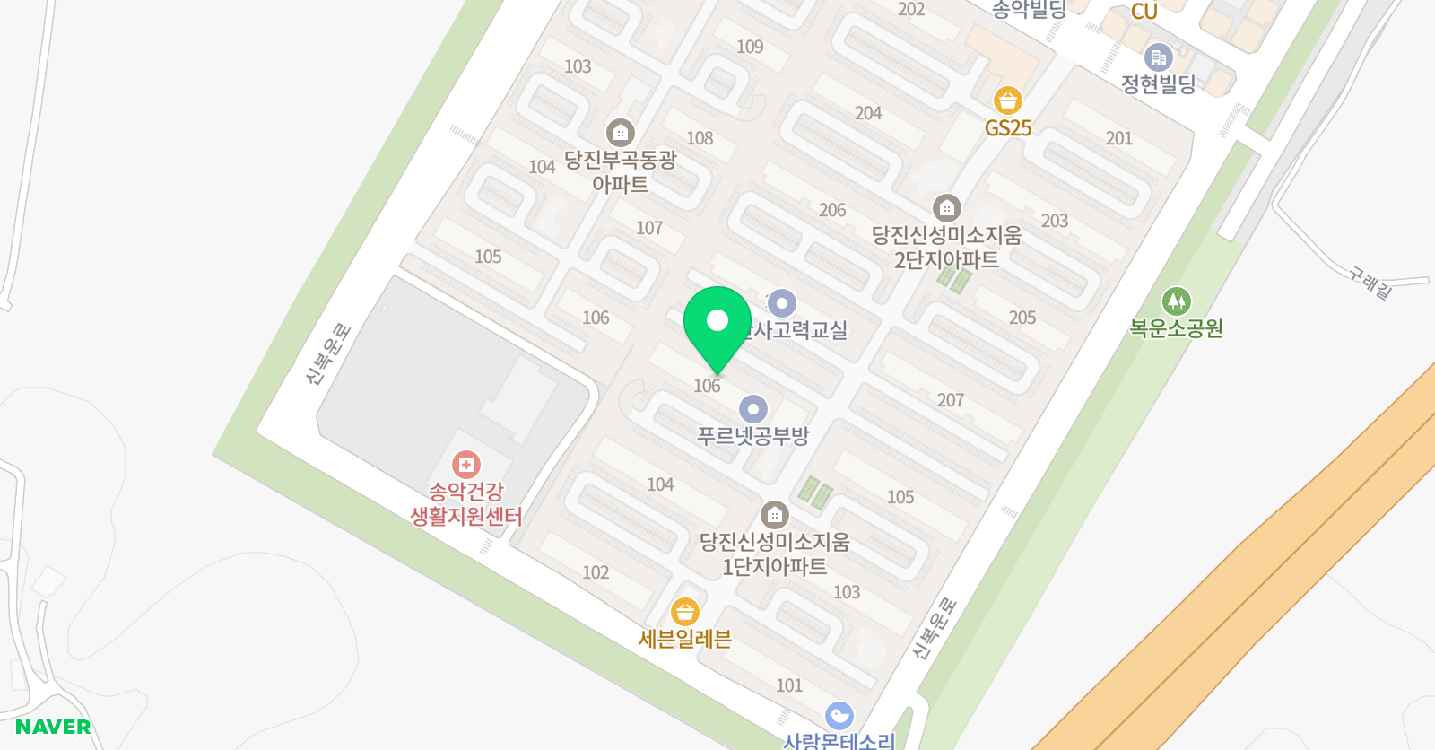 라온 공부방 위치