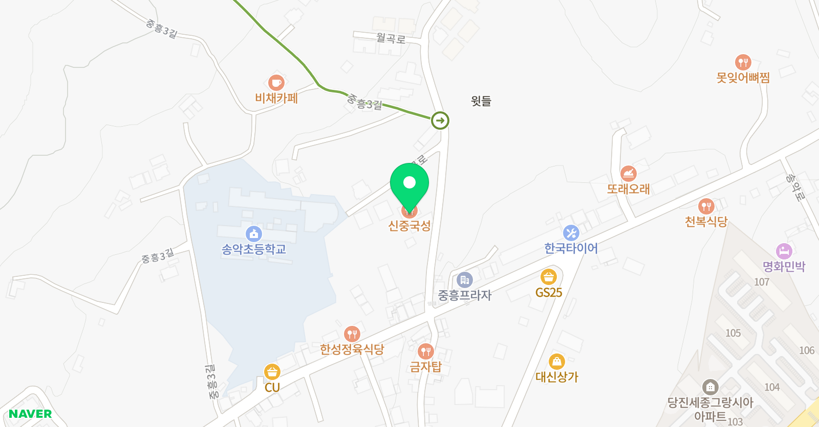 아리엘 음악학원 위치
