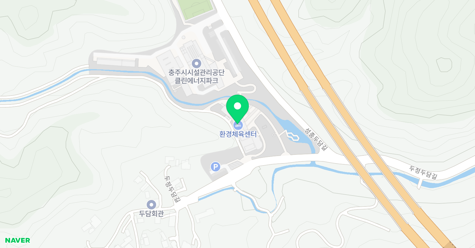 환경 체육 센터 위치