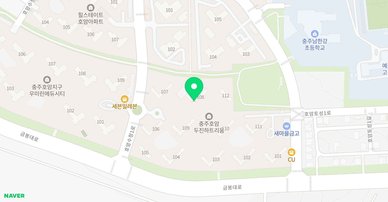 스마트해법 영어 호암두진교실 위치