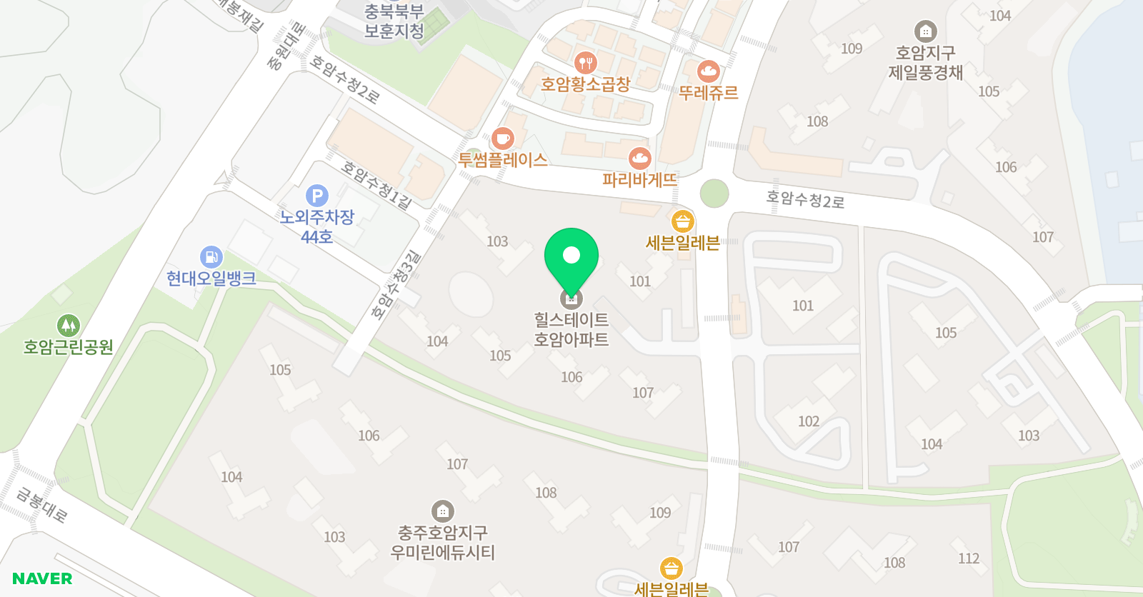 셀파우등생 교실 호암점 위치