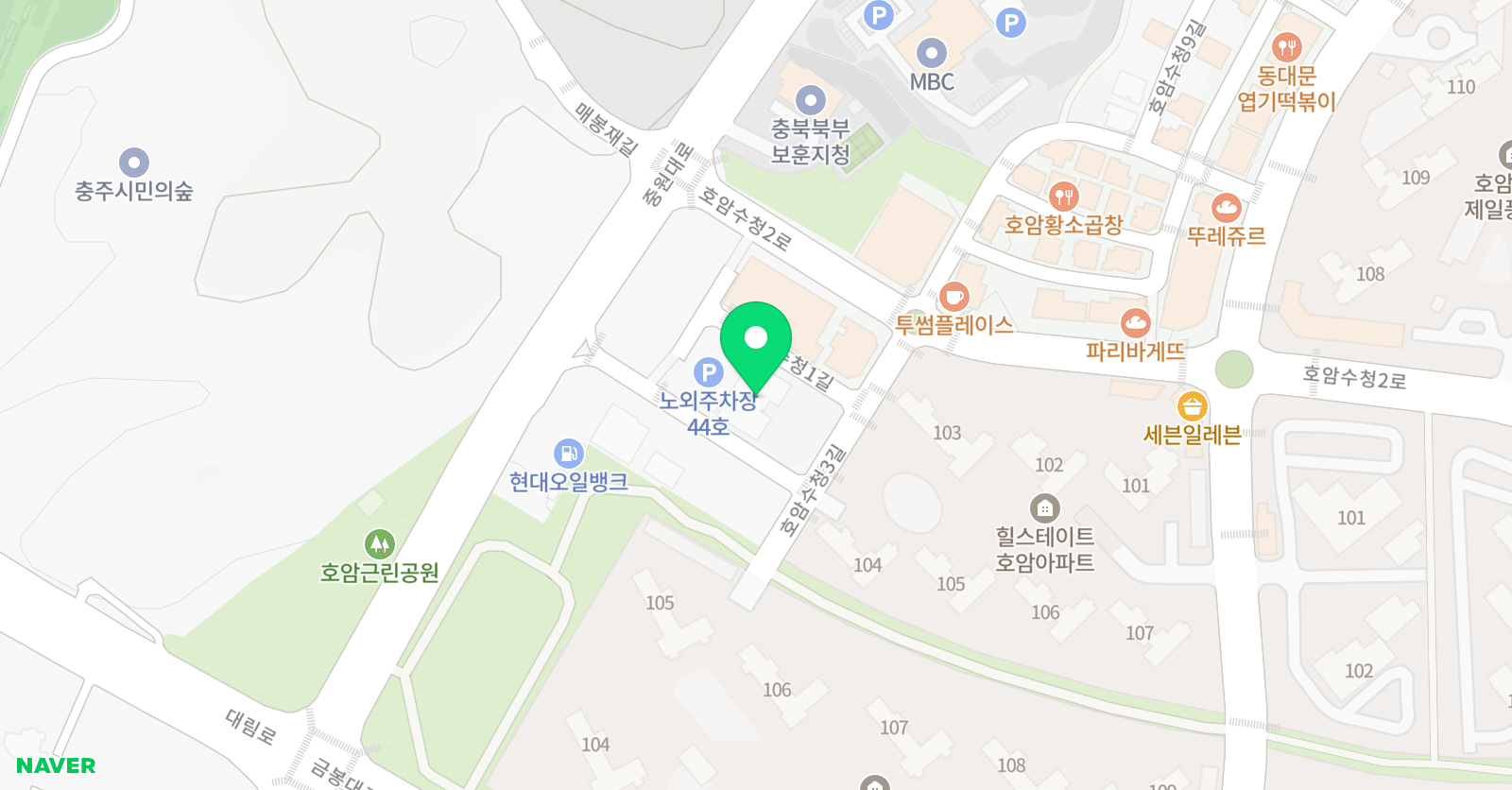 캘리잉글리시 어학원 위치