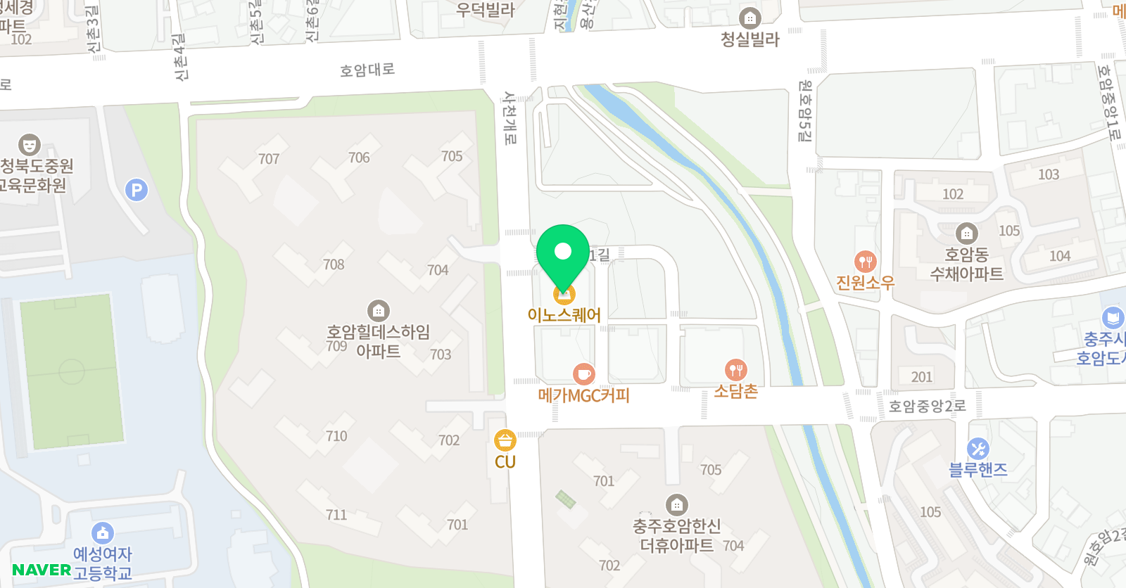 현대 중국어학원 위치