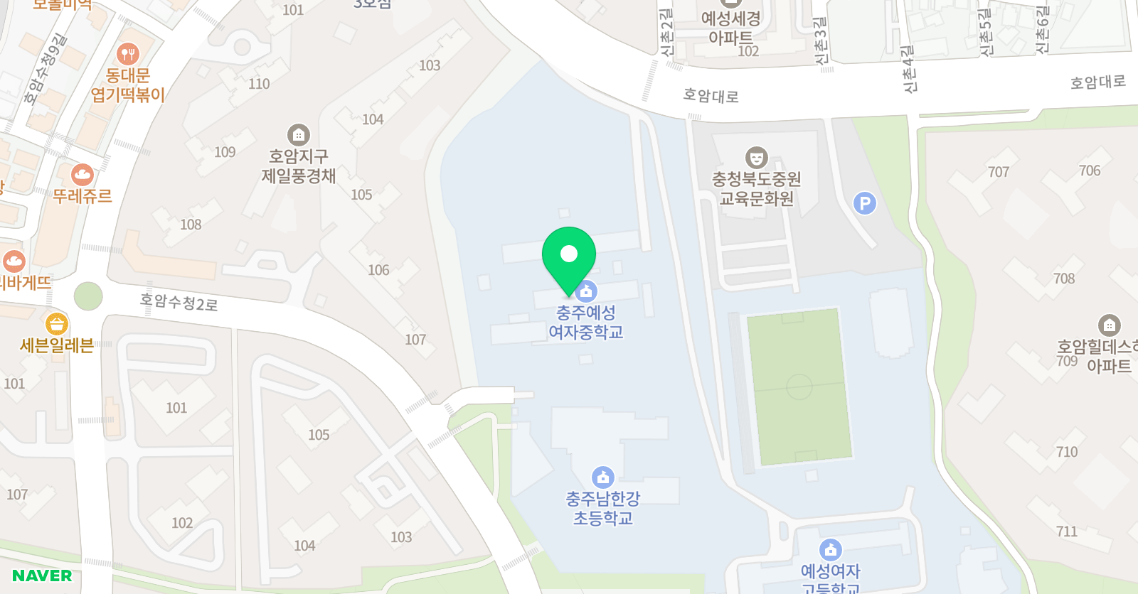 SH ENGLISH 위치