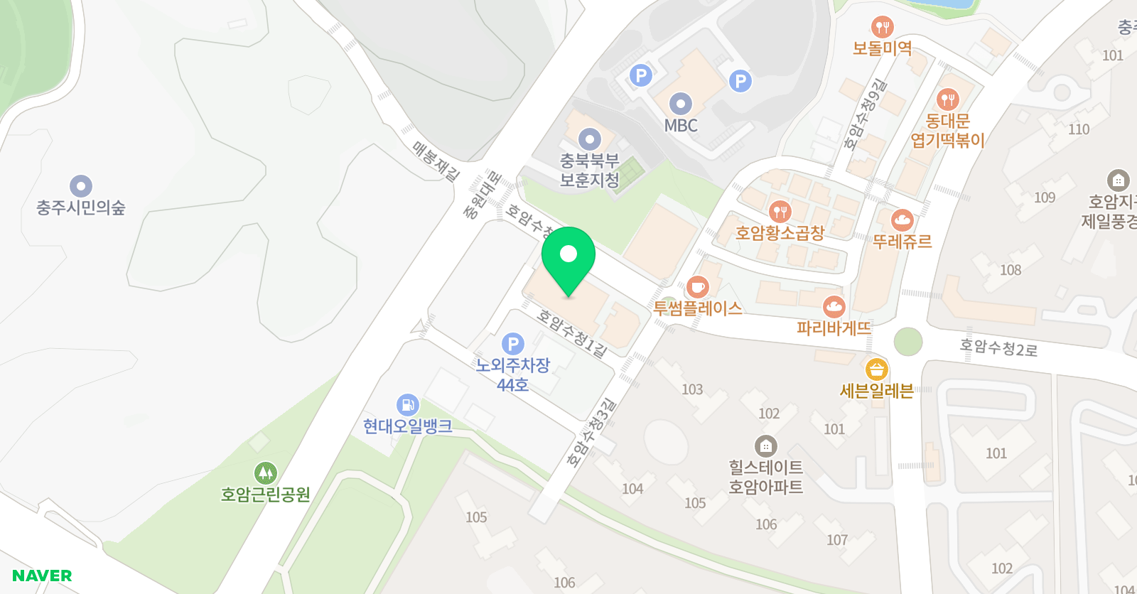 샤인 발레무용학원 위치