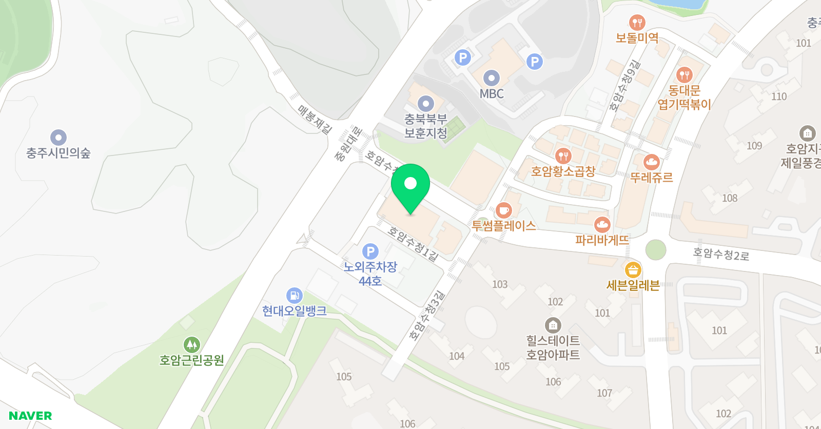 쏘하이 영어학원 위치