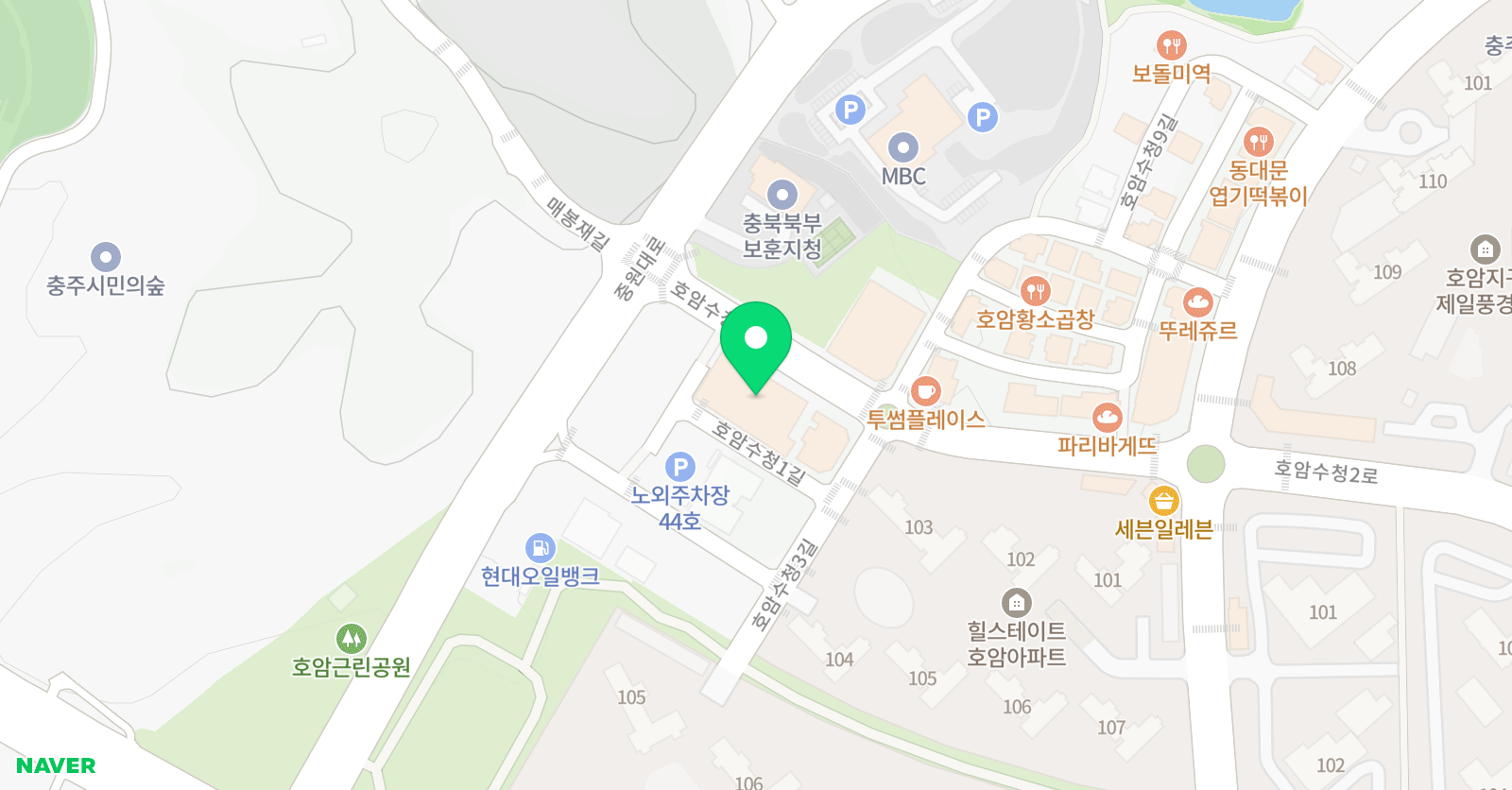 혜윰 학원 위치
