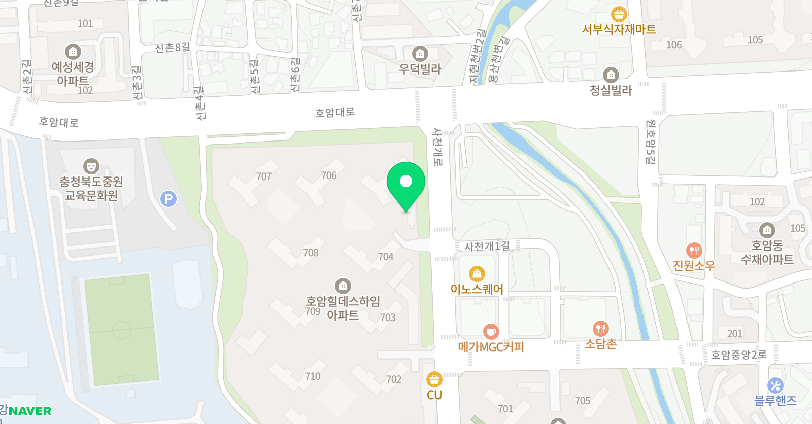 에스피 영어교습소 위치