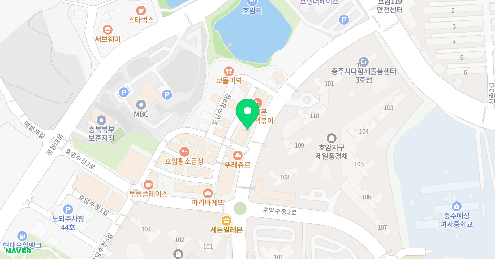 비욘드 잉글리쉬어학원 위치
