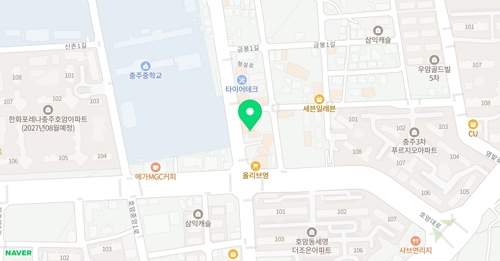 프리마 영어전문학원 위치