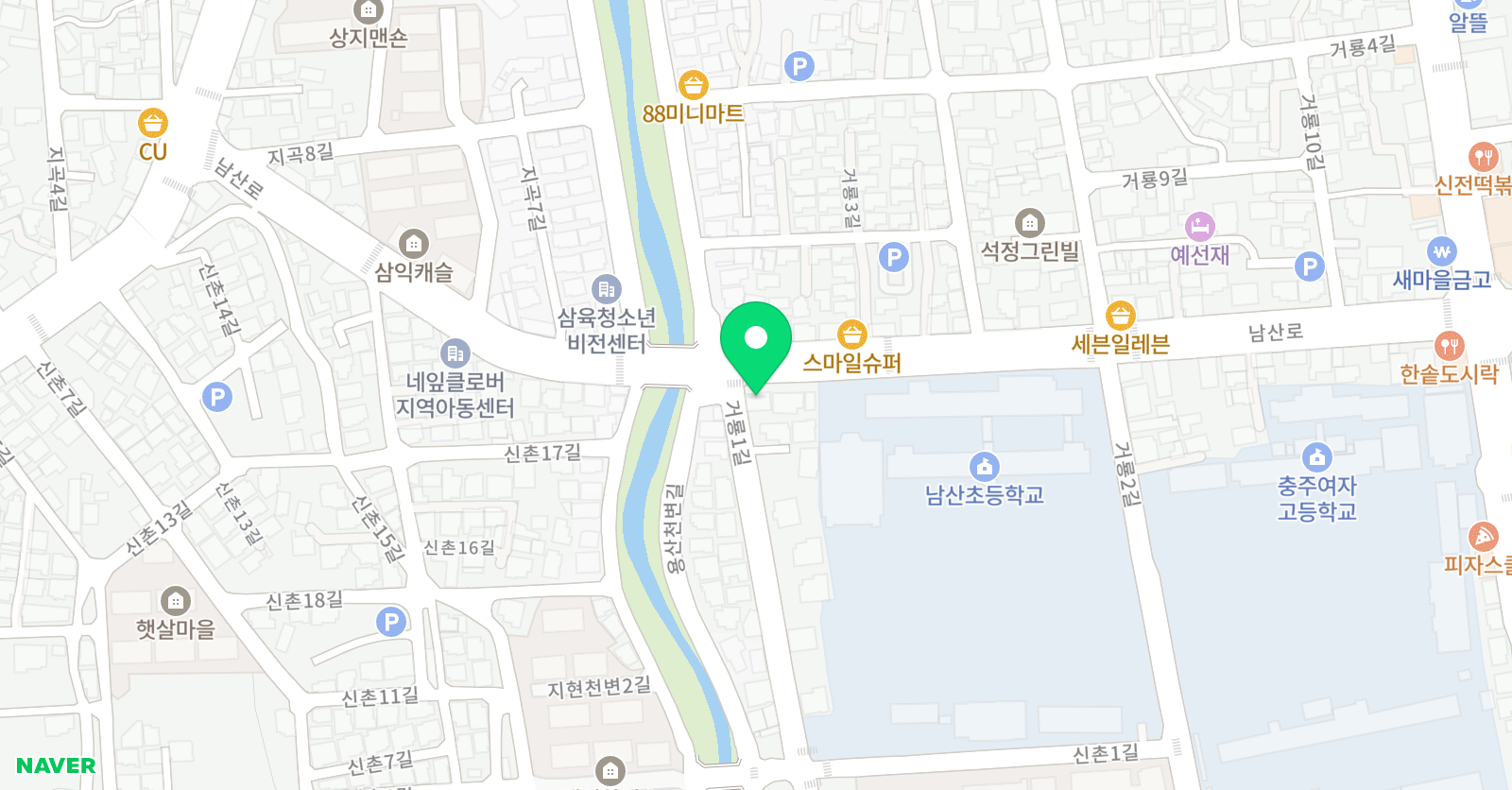 무지크바움 음악학원 위치