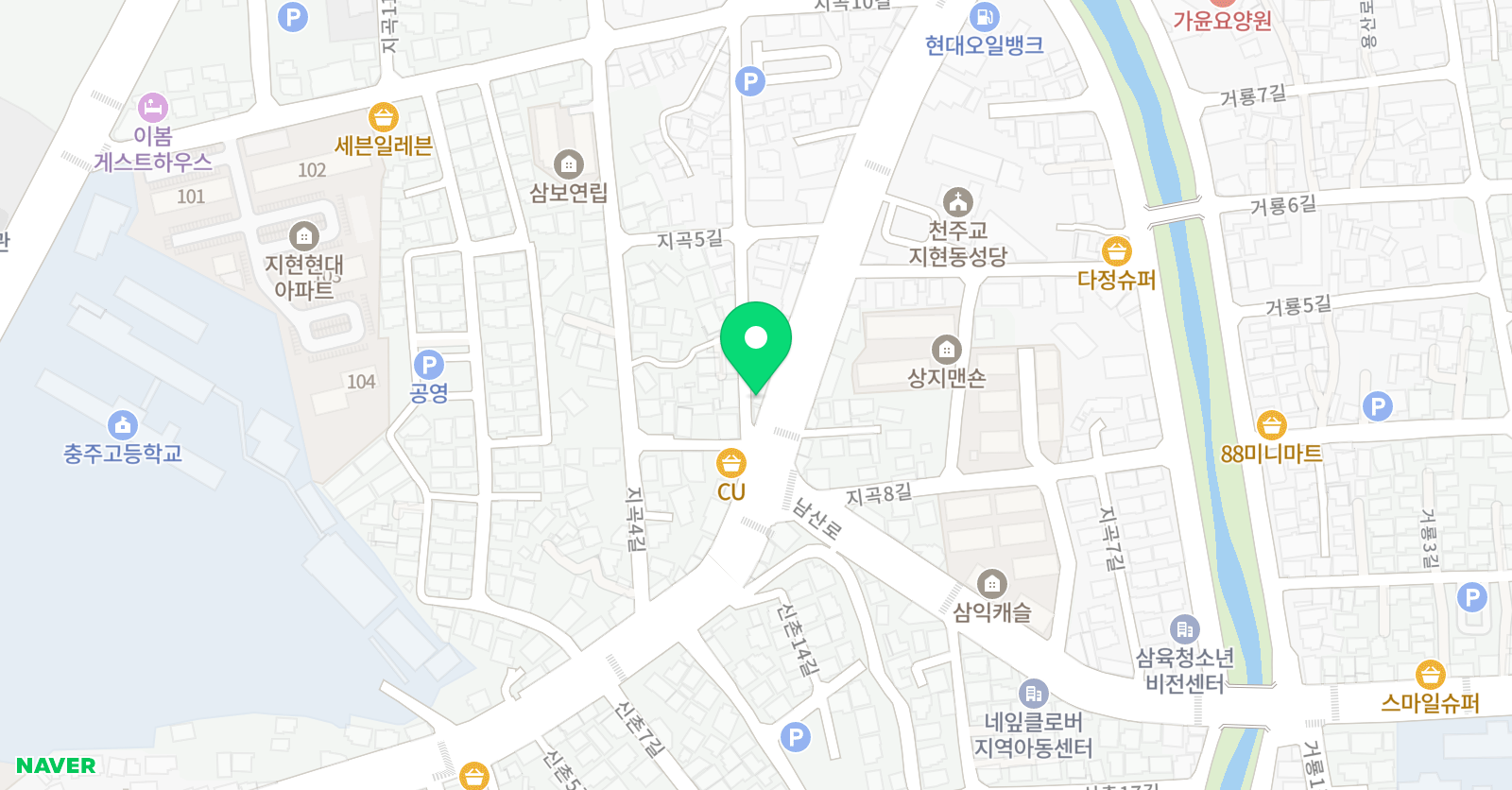 플레이앤 학원 위치
