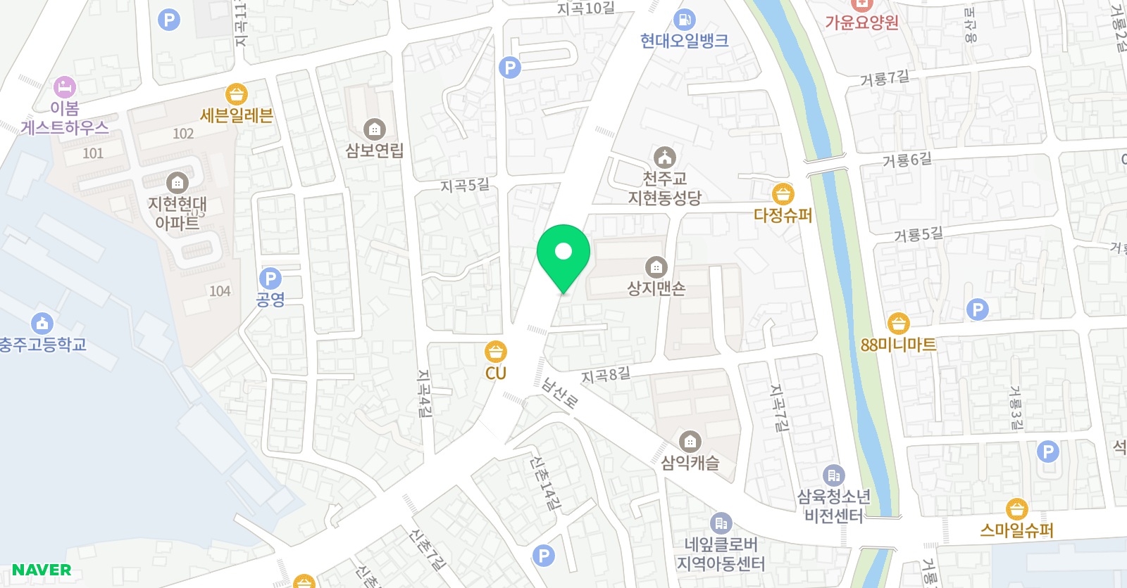 소울 실용음악학원 위치