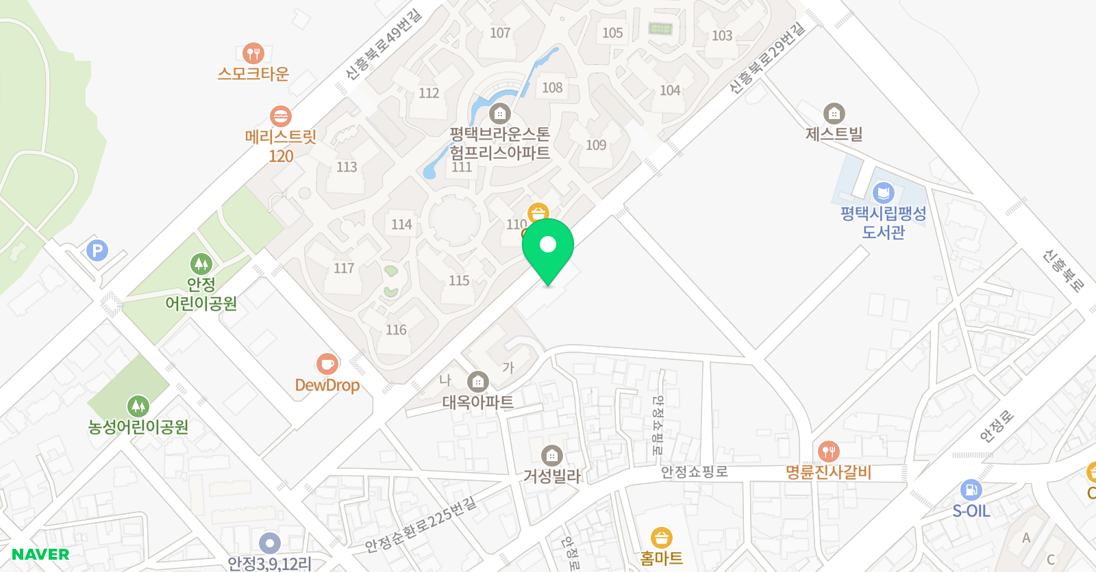 꿈꾸는이화 피아노교습소 위치