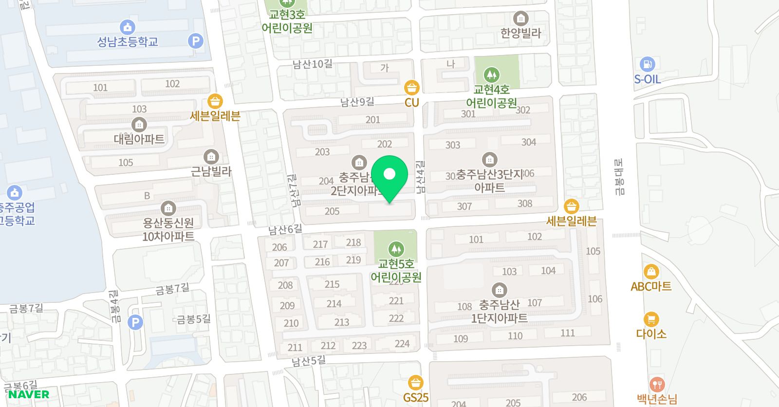 브레인움 태권도 용산관 위치