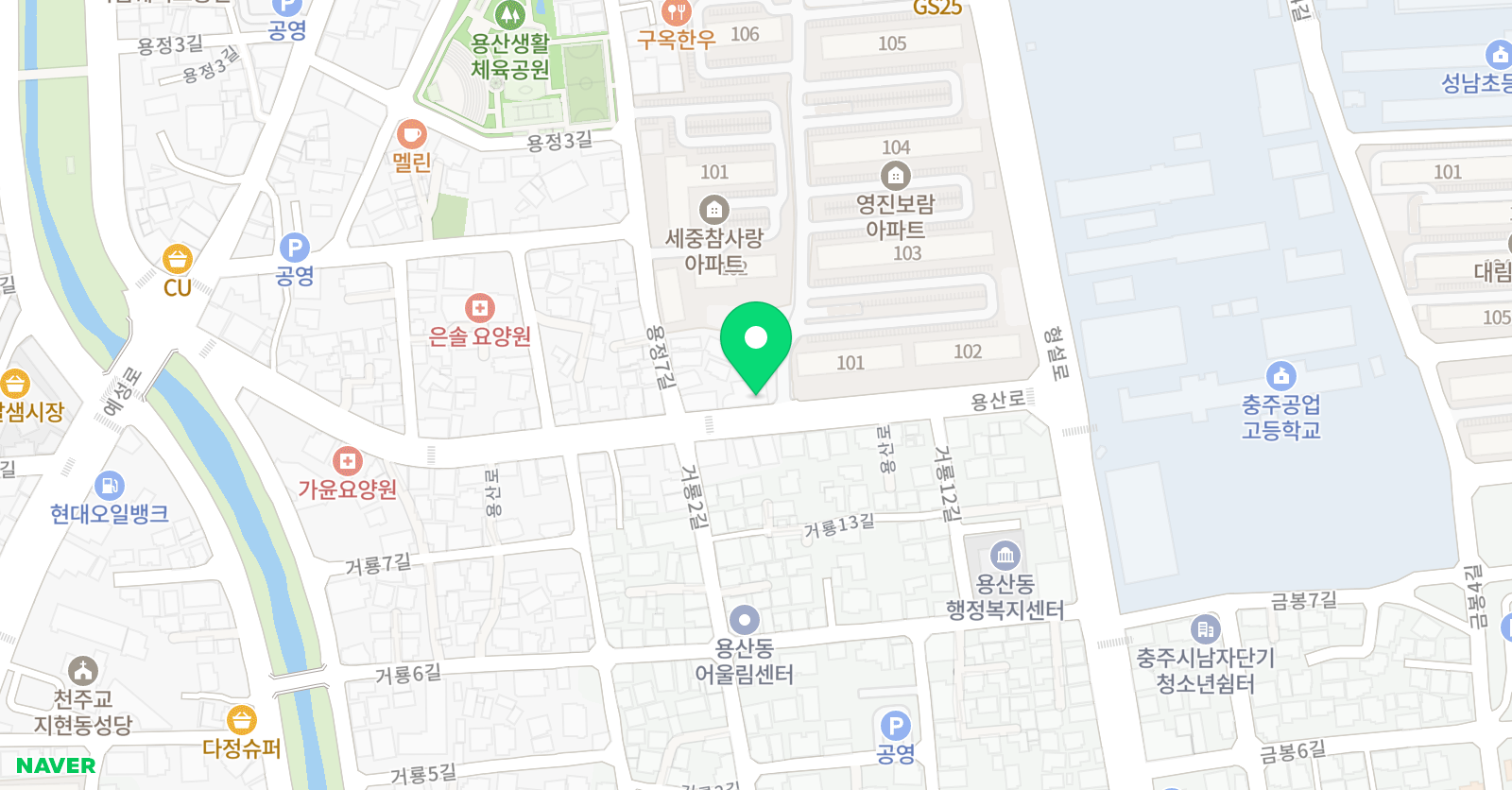 콩나물 음악학원 위치