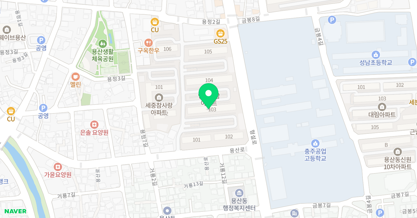 이루네 음악학원 위치