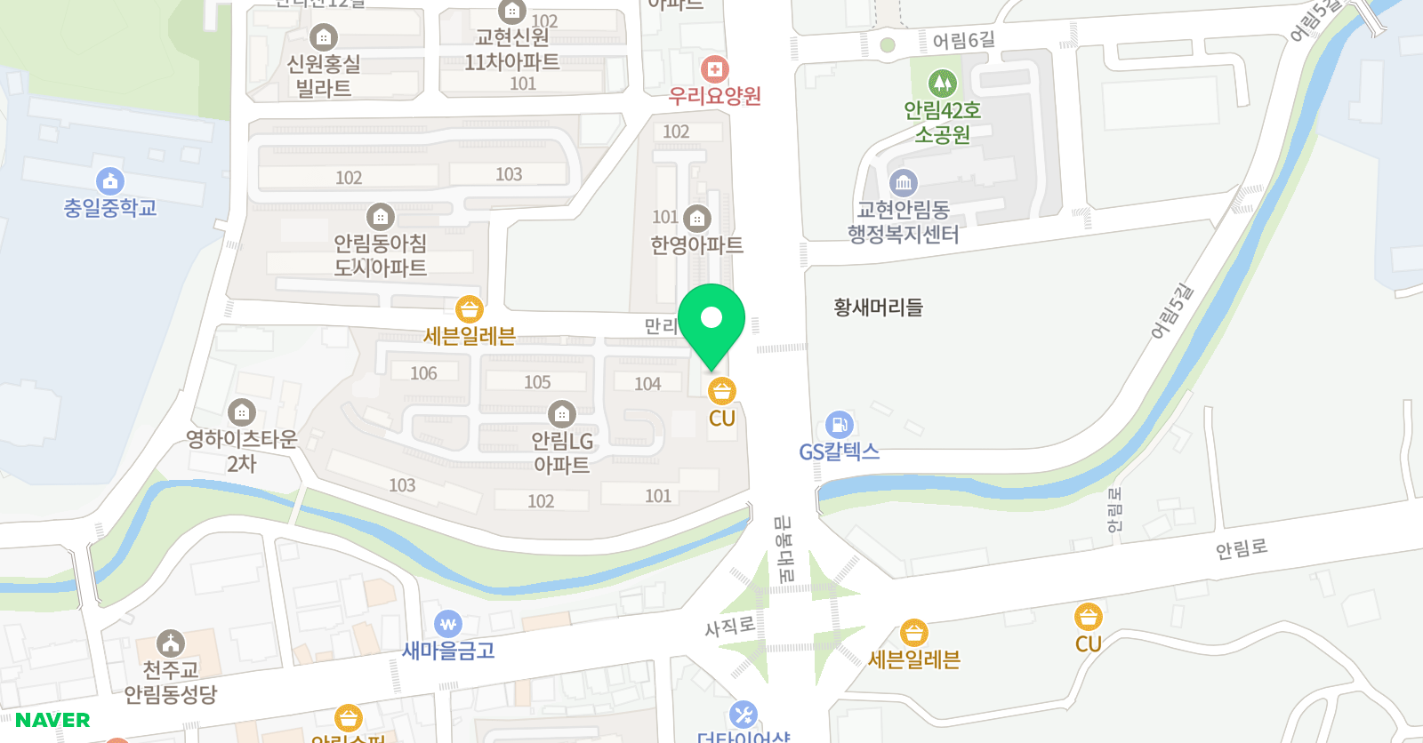 오늘의 수학교습소 위치
