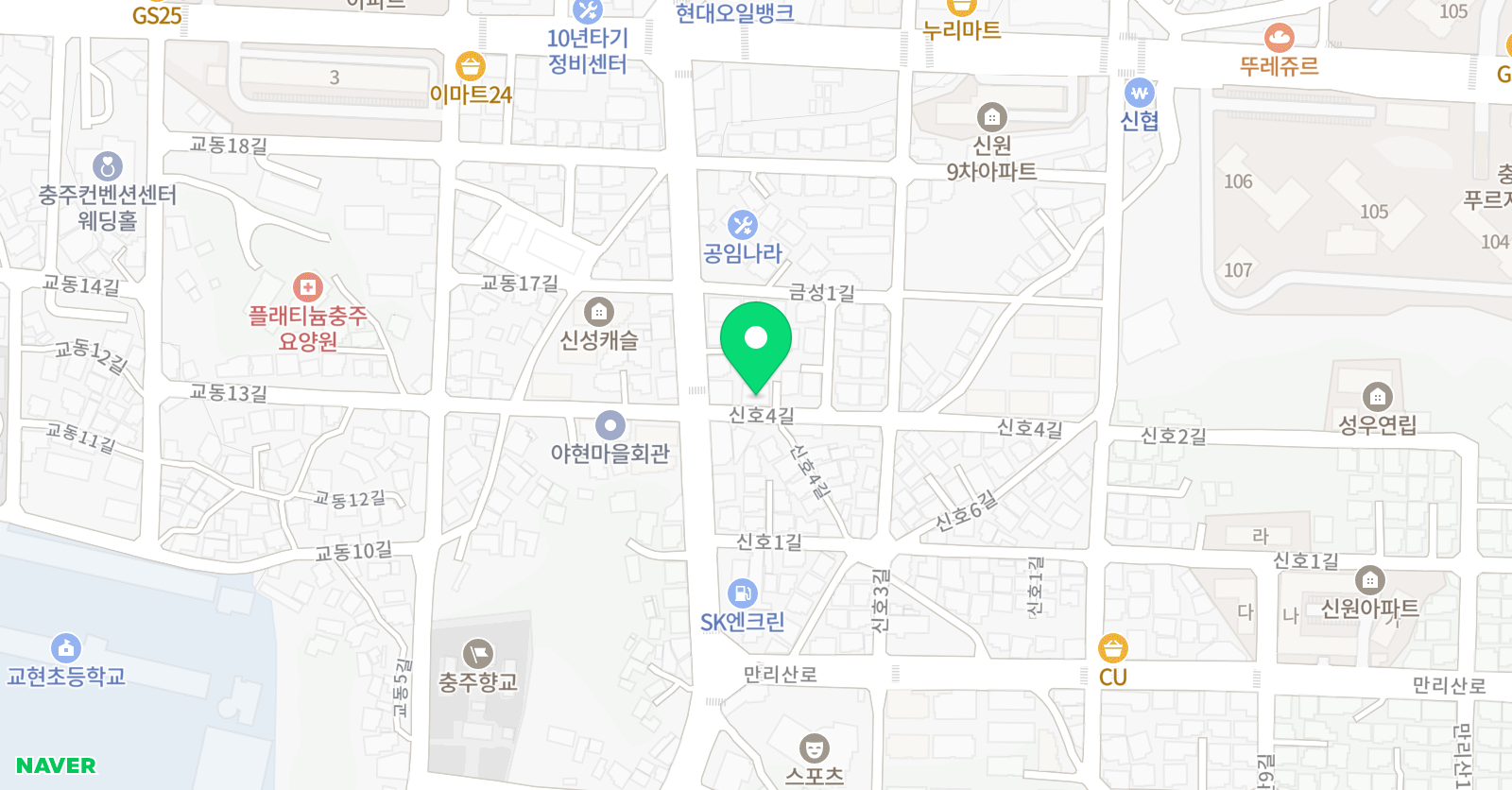 일등아이네트 학원 위치