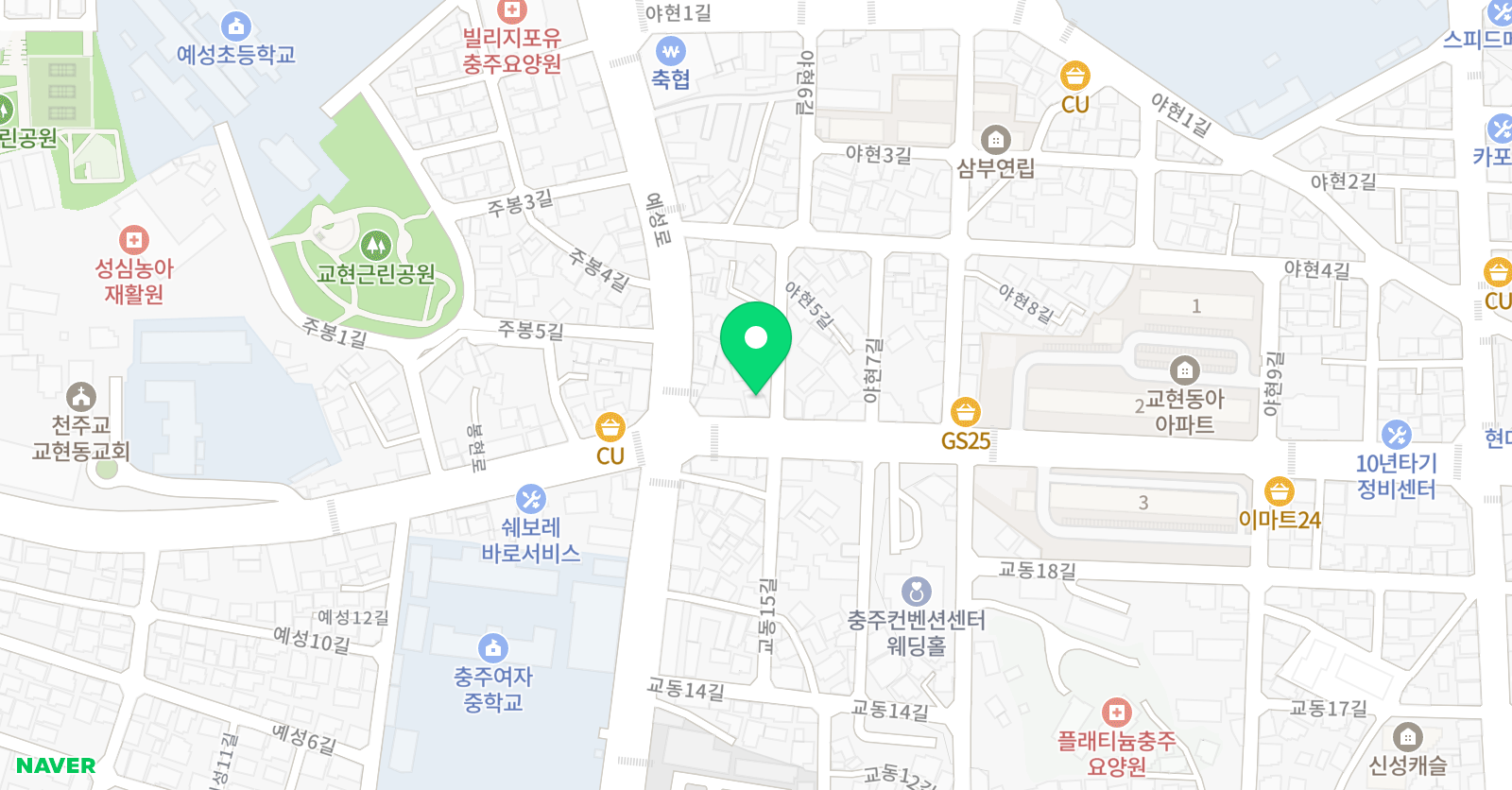 파란 학원 위치