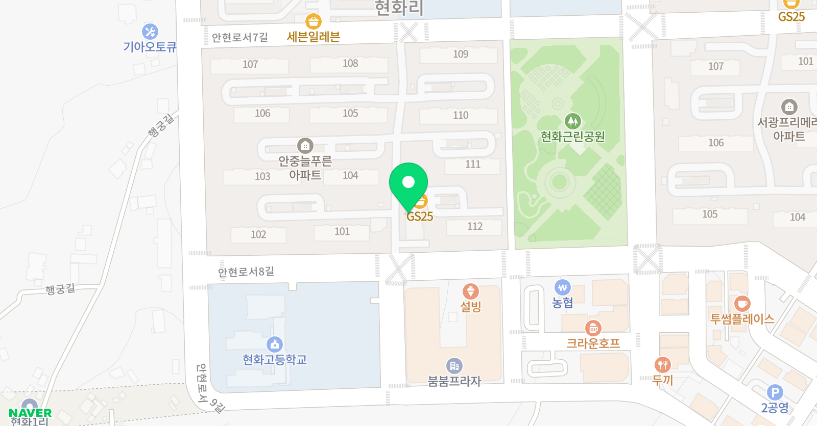 JMC줄넘기 안중점 위치