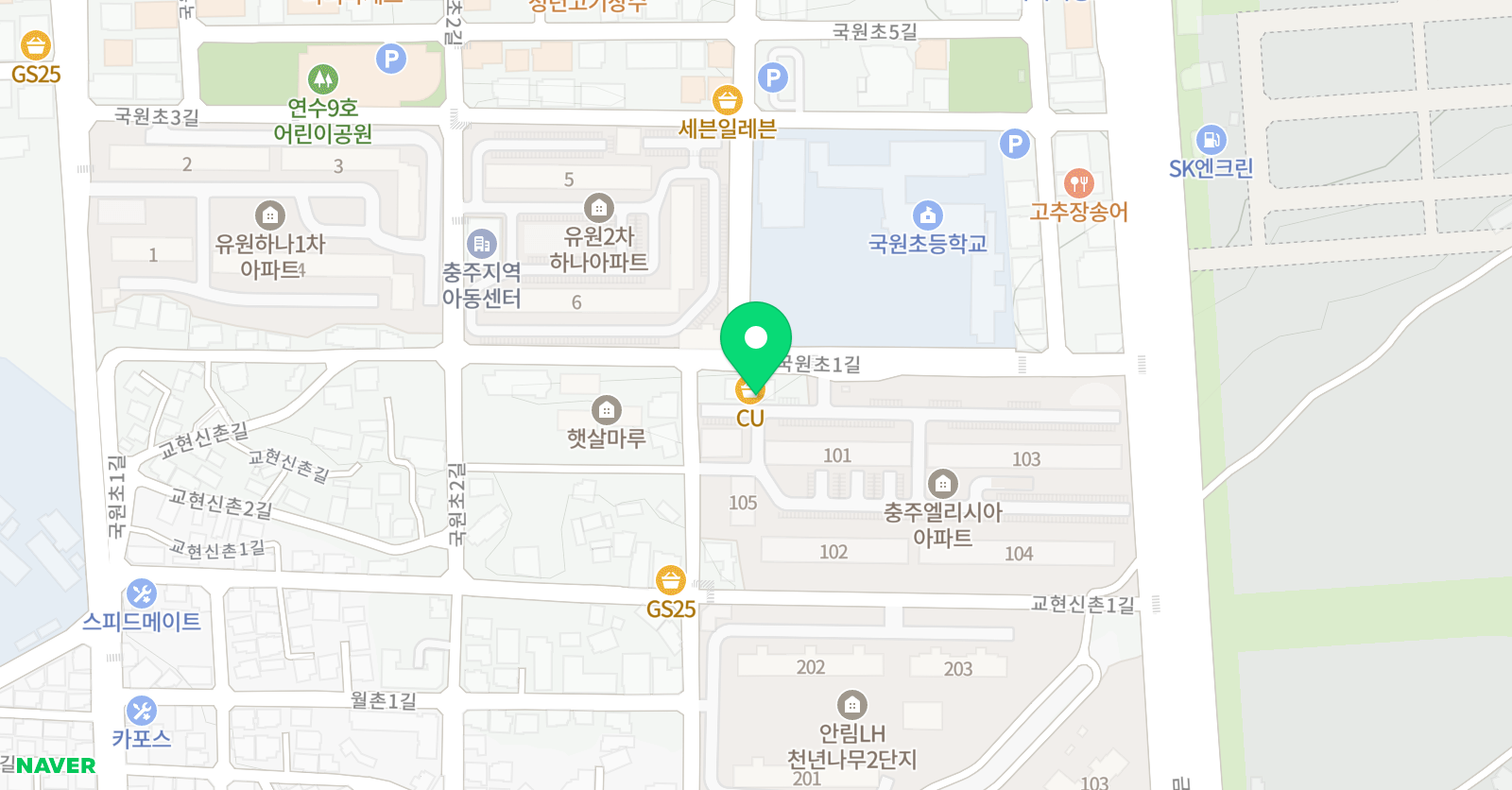 달콤 음악학원 위치