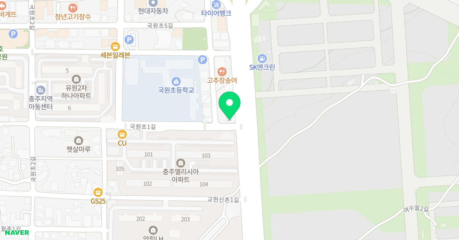 J316 스피치학원 위치