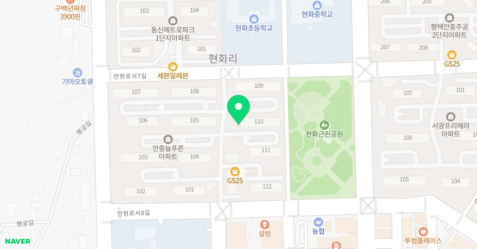 푸르넷아카데미 늘푸른점 위치