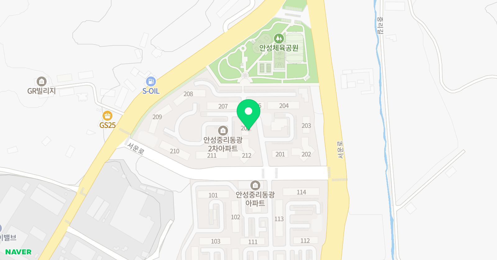 탑클래스공부방 위치
