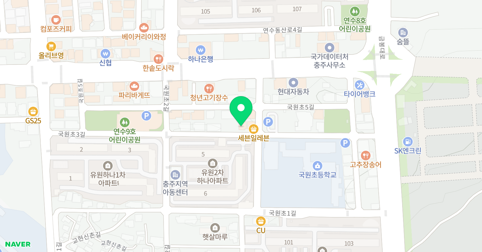누리 학원 위치