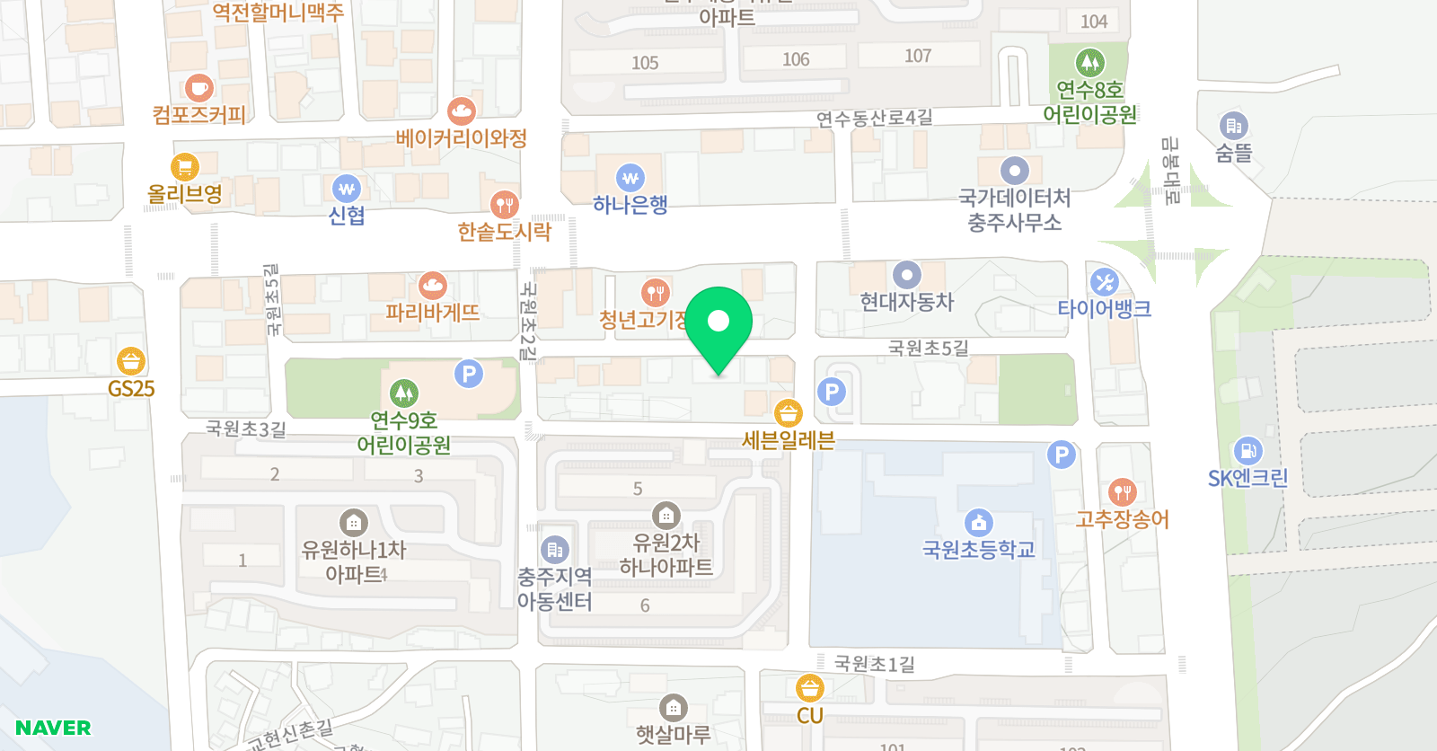 충주 태권도 위치