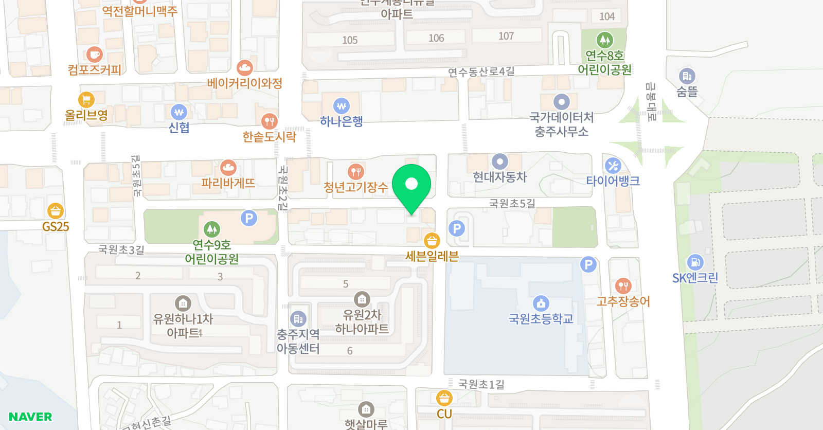 교원더퍼스트 학원 위치
