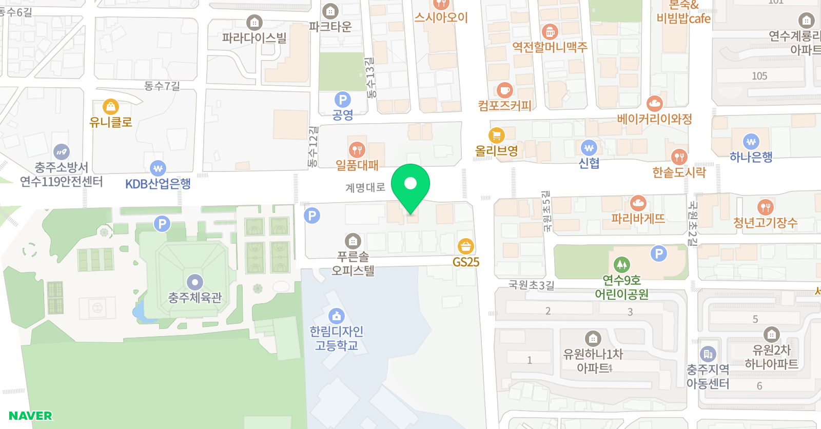 이카루스 수학학원 위치