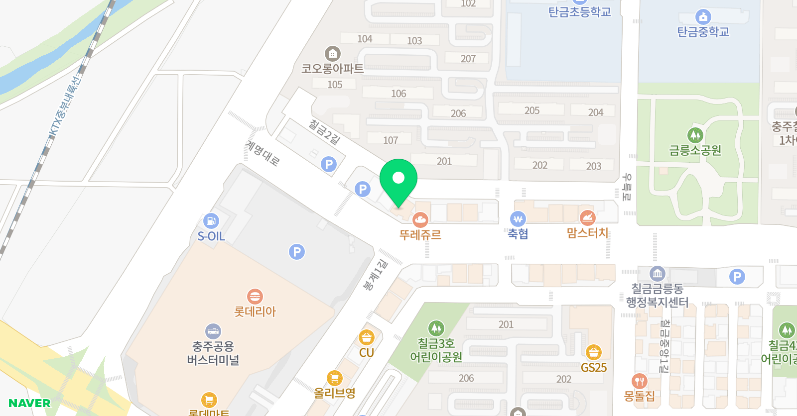 뉴욕맨해튼 실용음악학원 위치