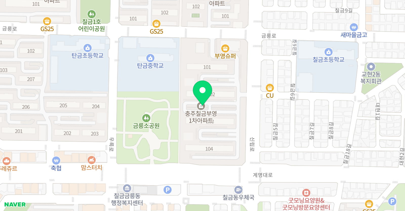 칸타빌레 음악학원 위치
