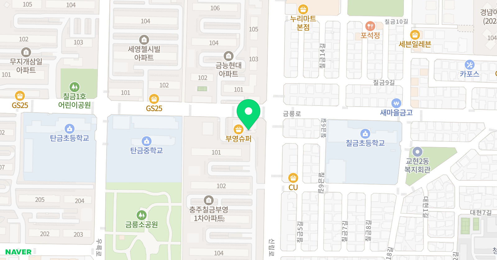 곰쌤 수학 위치