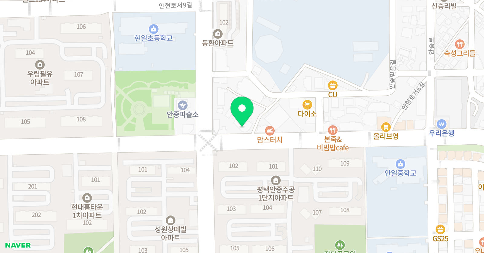 목동 1등급 학원 위치